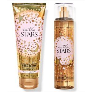 Luxurious Bath & Body Works In The Stars Spray &‎ Lotion Set NEW